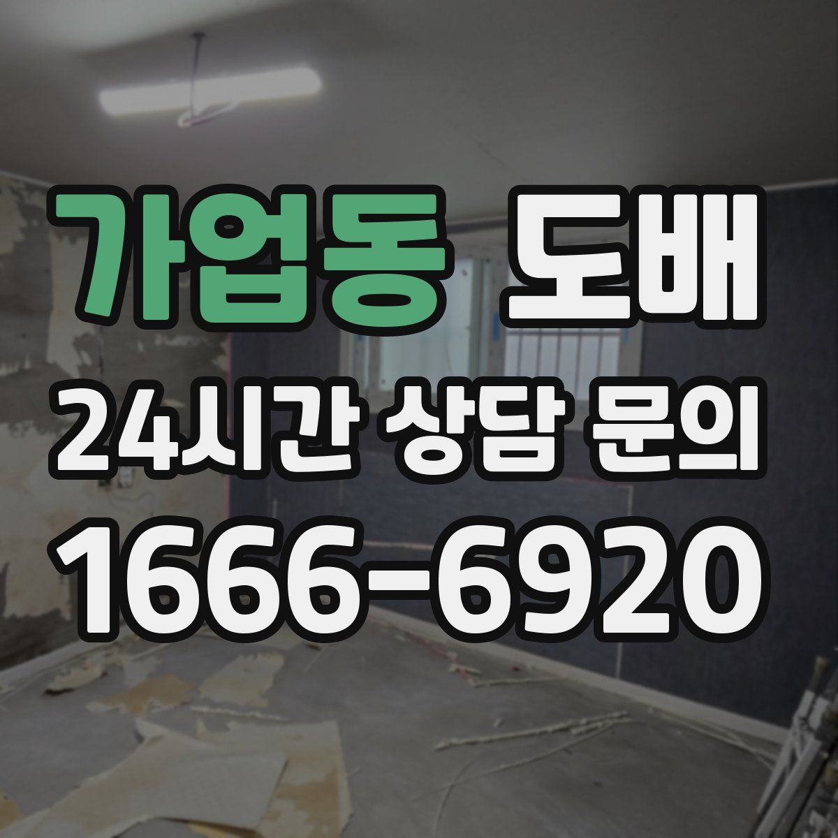 가업동 도배