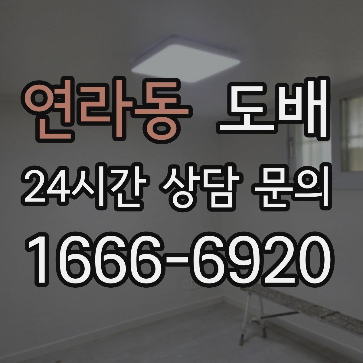 연라동 도배