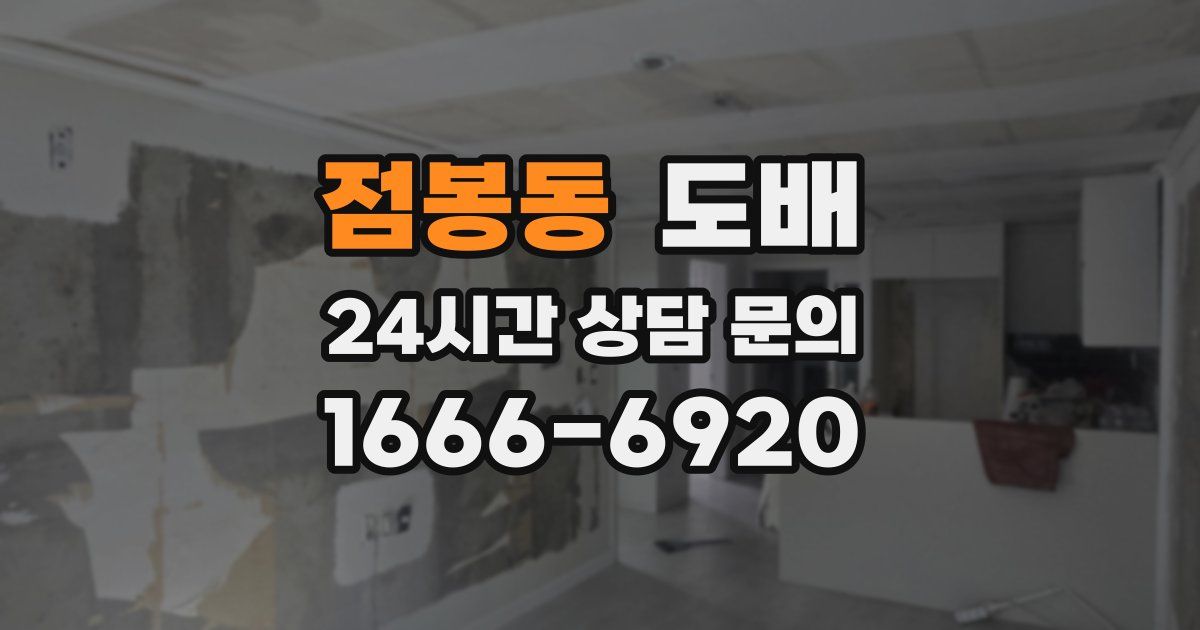 점봉동 도배