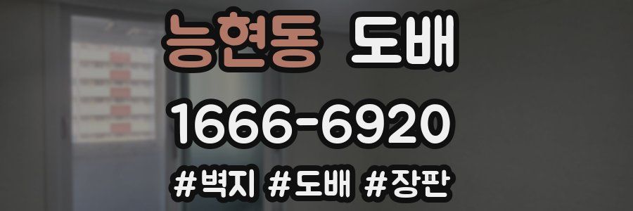 능현동 도배