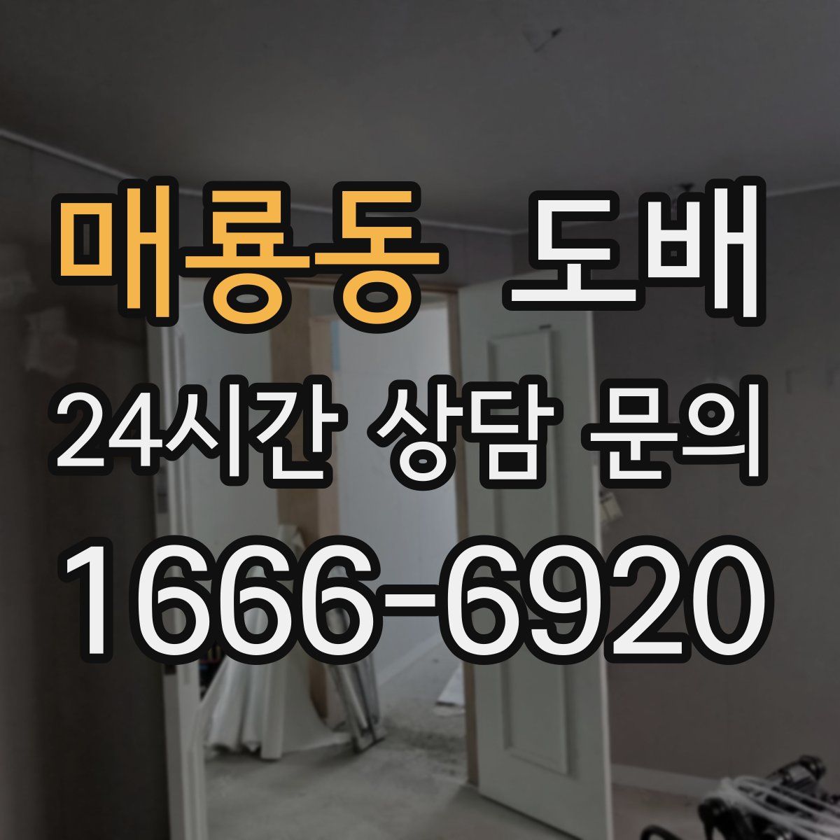 매룡동 도배