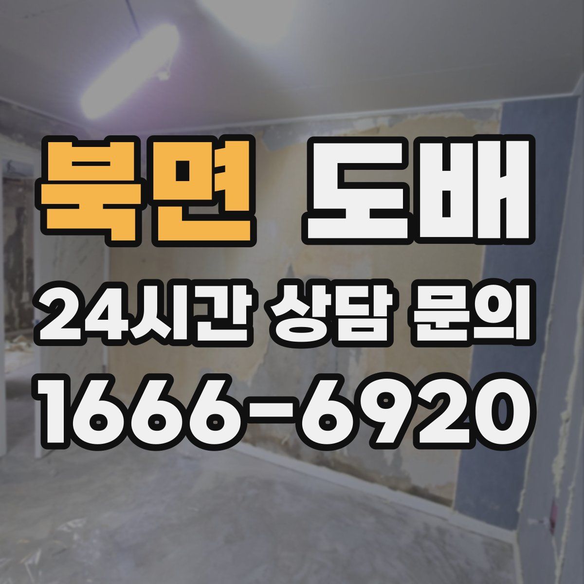 북면 도배