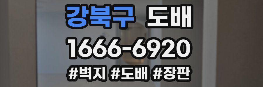 강북구 도배