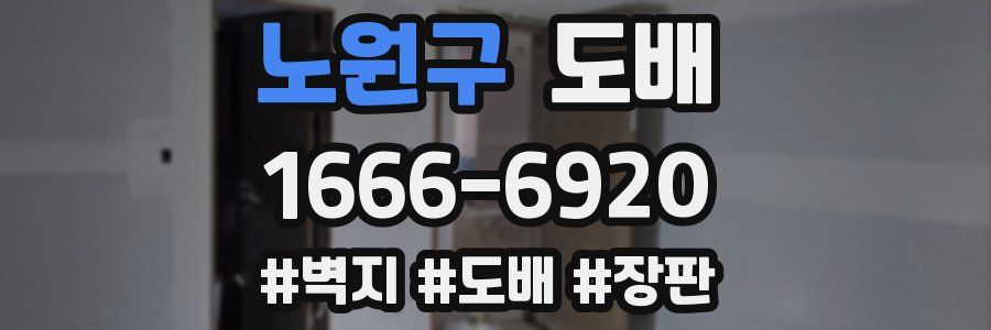 노원구 도배