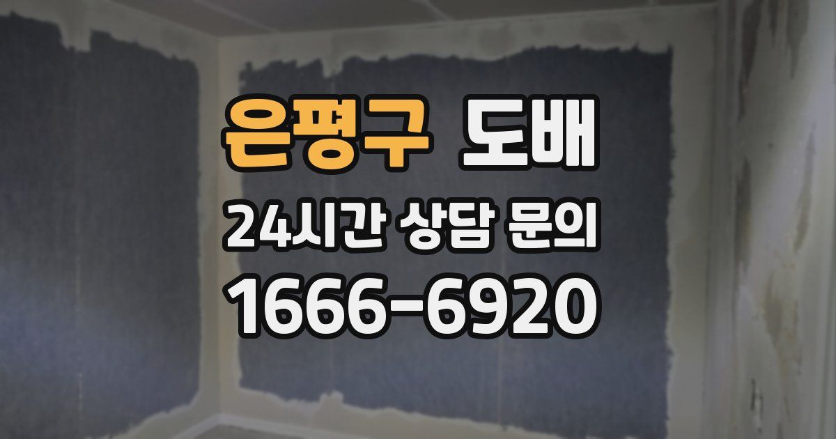 은평구 도배
