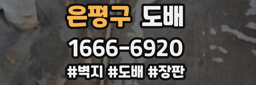 은평구 도배