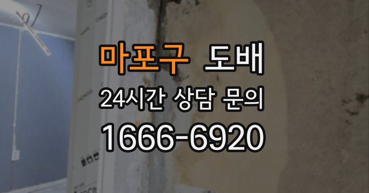 마포구 도배