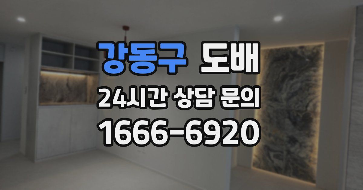 강동구 도배
