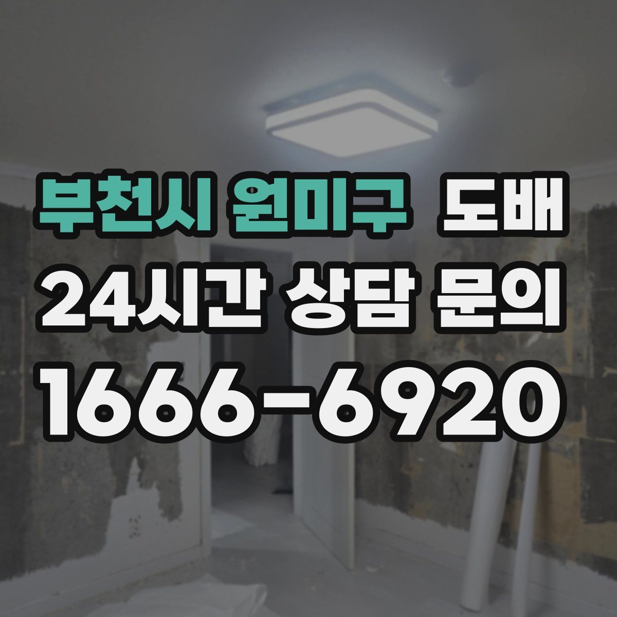 부천시 원미구 도배
