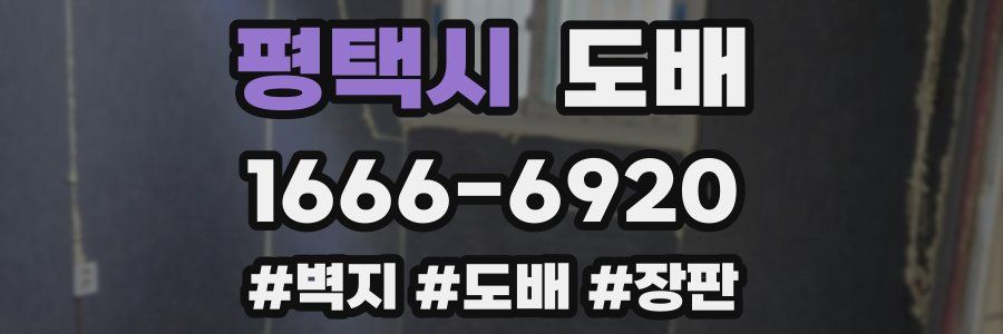 평택시 도배