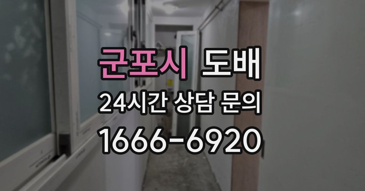 군포시 도배