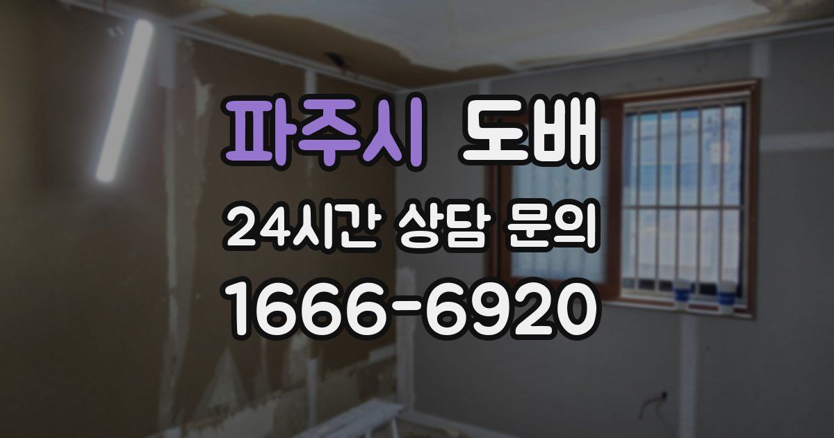 파주시 도배