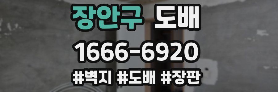 장안구 도배