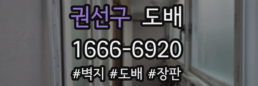 권선구 도배
