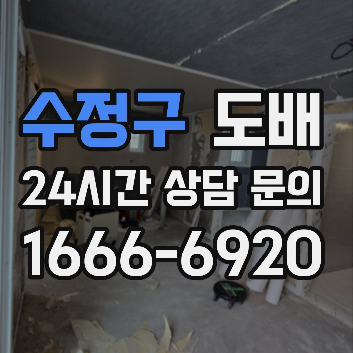 수정구 도배