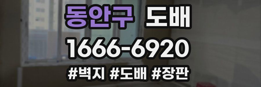 동안구 도배