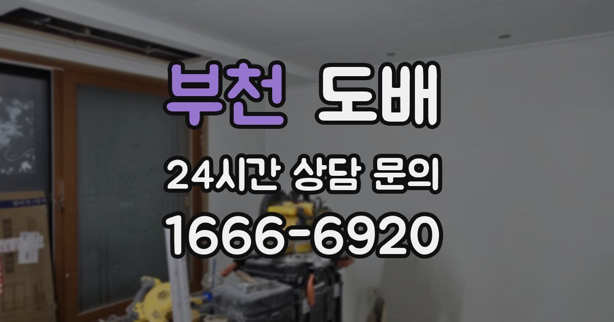 부천 도배
