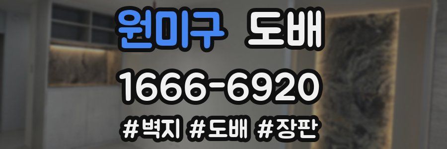원미구 도배
