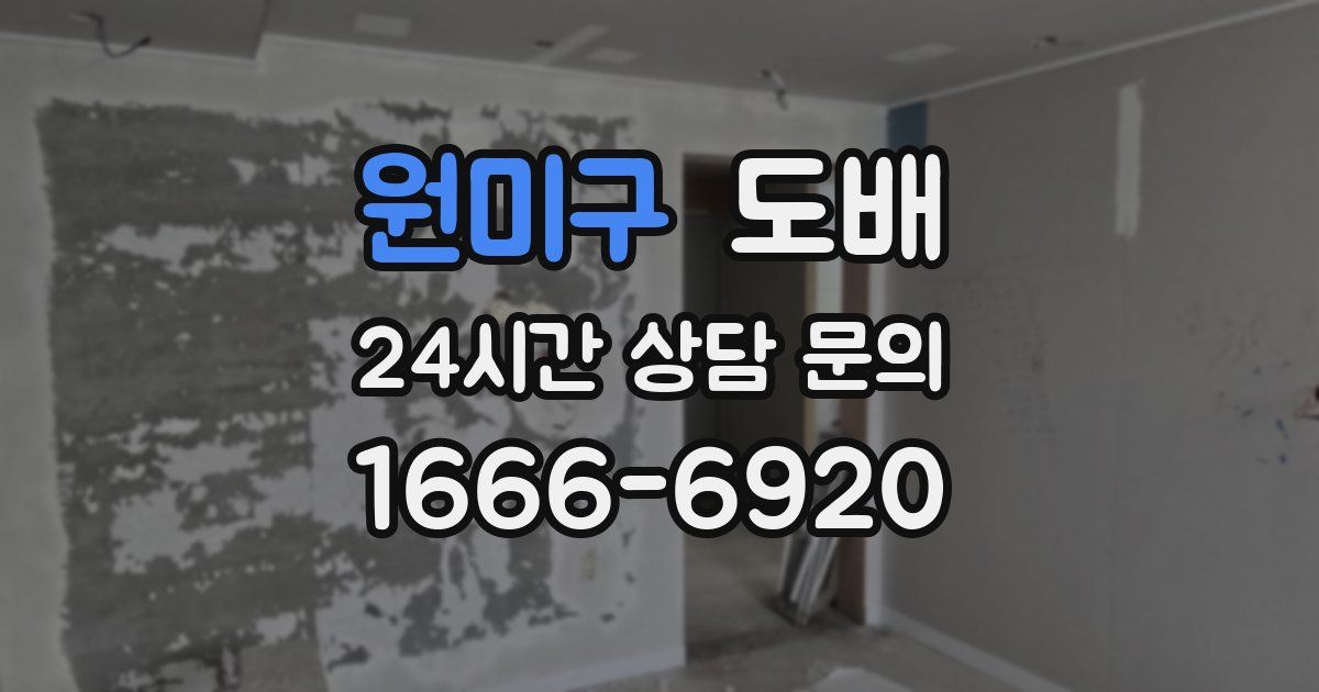 원미구 도배