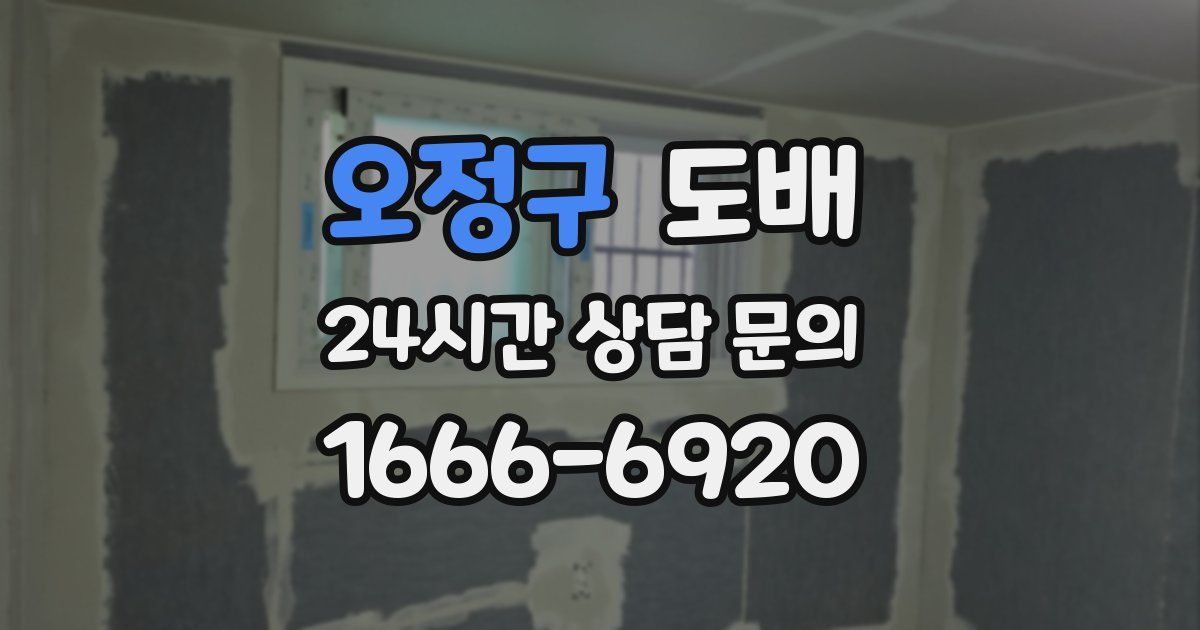 오정구 도배