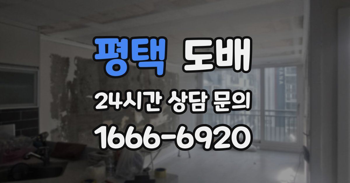 평택 도배