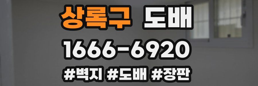 상록구 도배