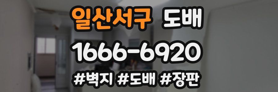 일산서구 도배