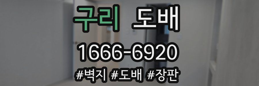 구리 도배