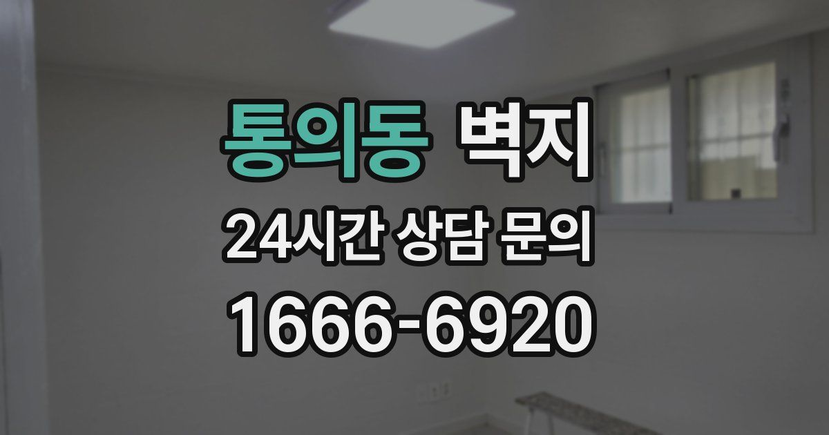 통의동 벽지