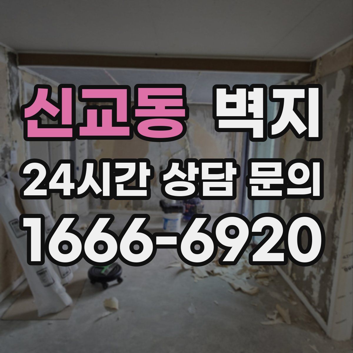 신교동 벽지