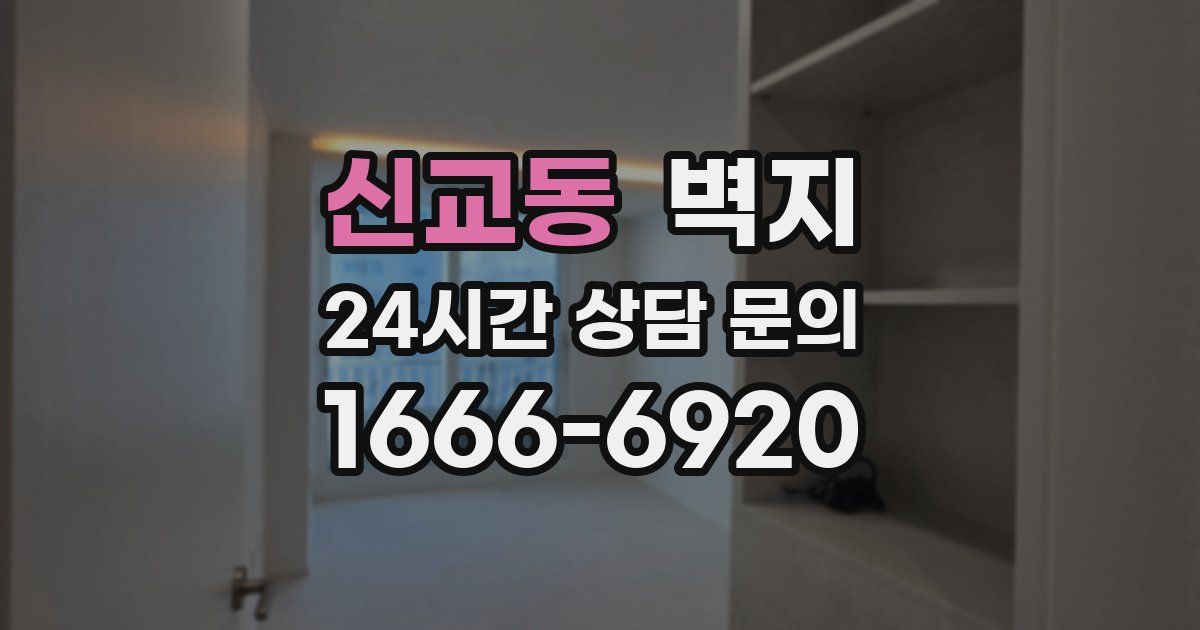 신교동 벽지
