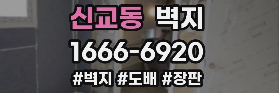 신교동 벽지
