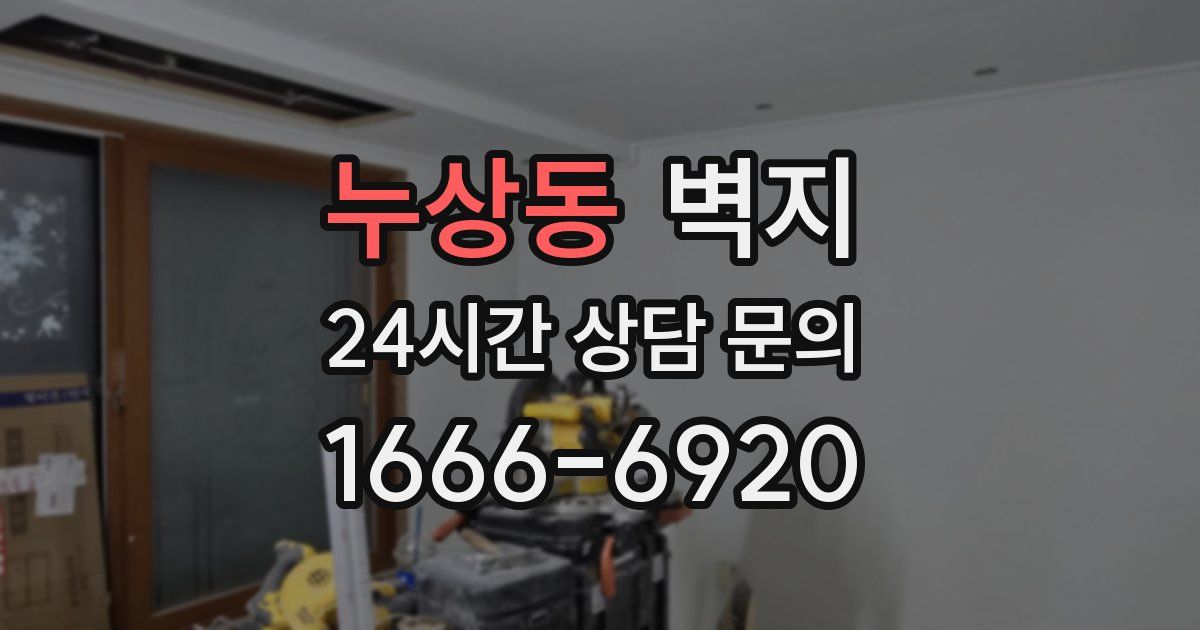 누상동 벽지