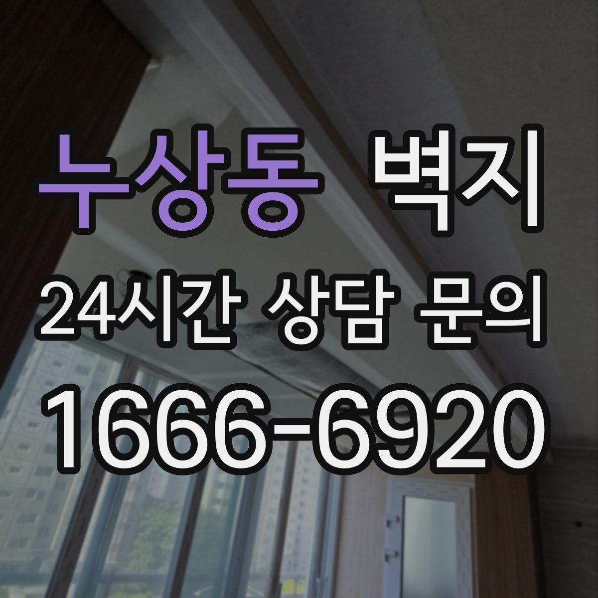 누상동 벽지