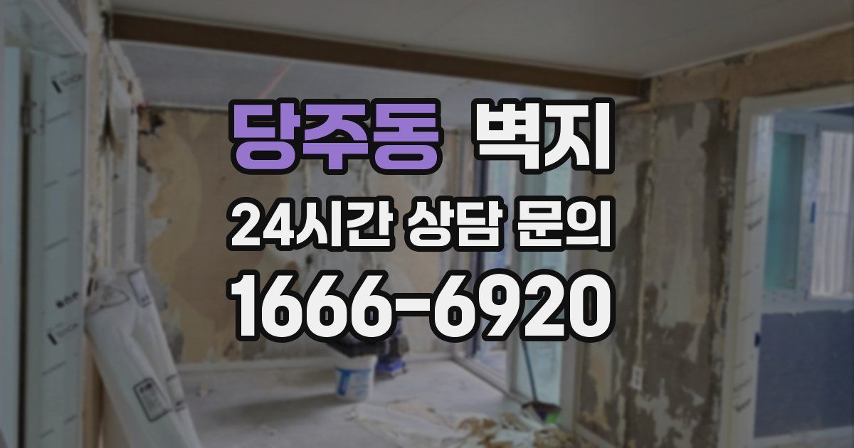 당주동 벽지