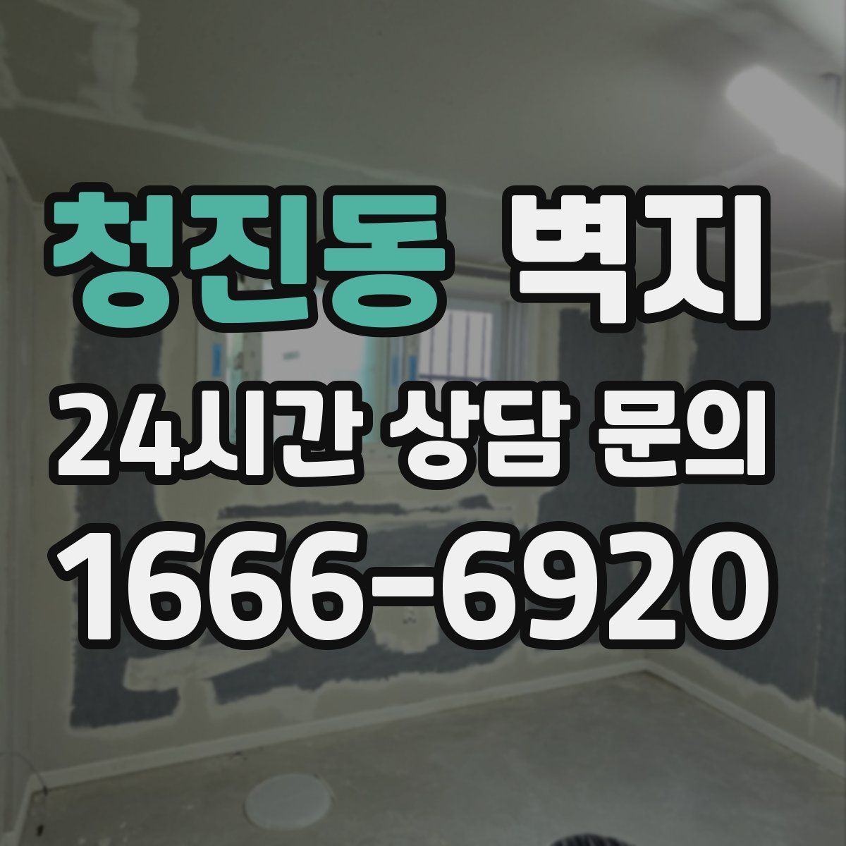 청진동 벽지