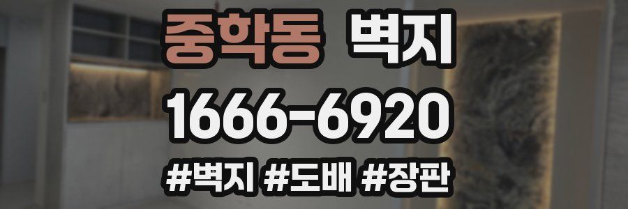 중학동 벽지