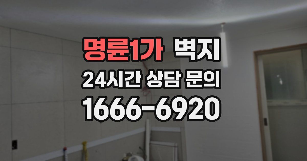 명륜1가 벽지