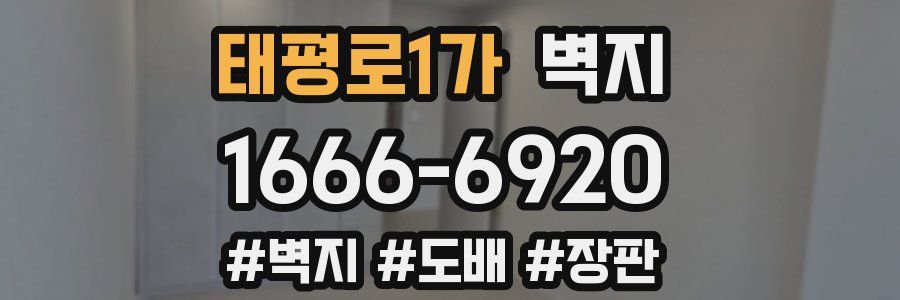 태평로1가 벽지