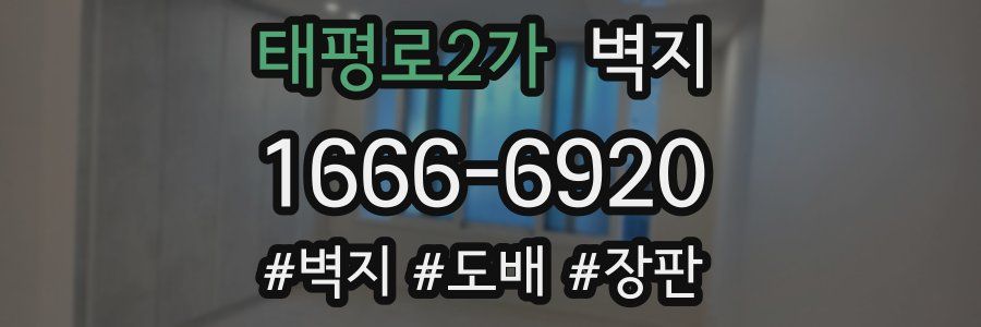 태평로2가 벽지