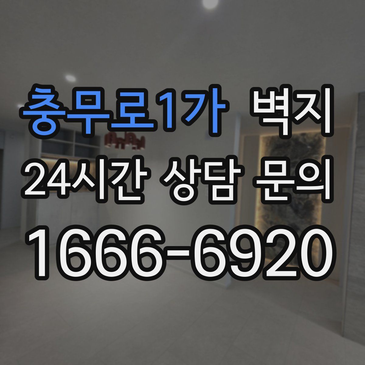 충무로1가 벽지