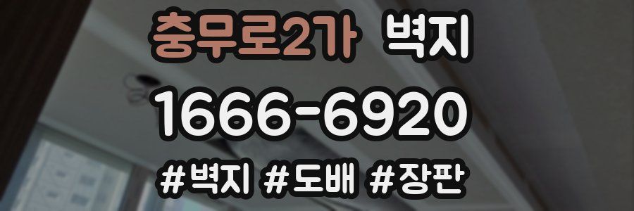충무로2가 벽지