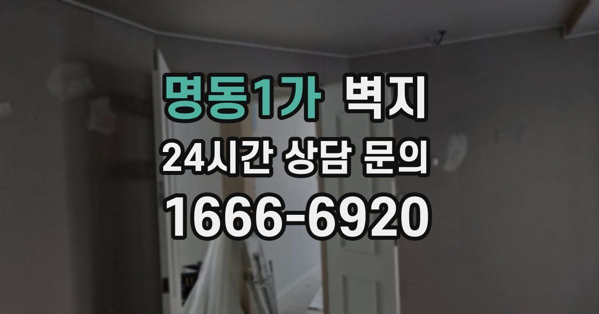 명동1가 벽지