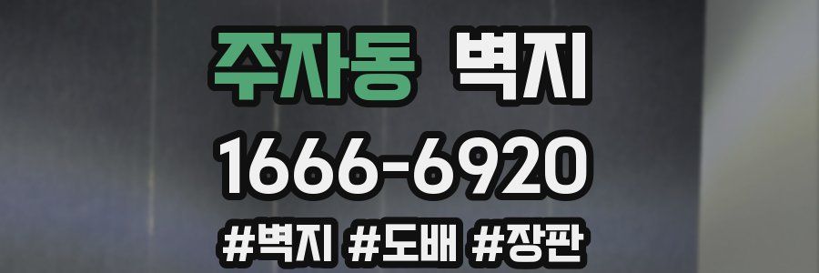 주자동 벽지