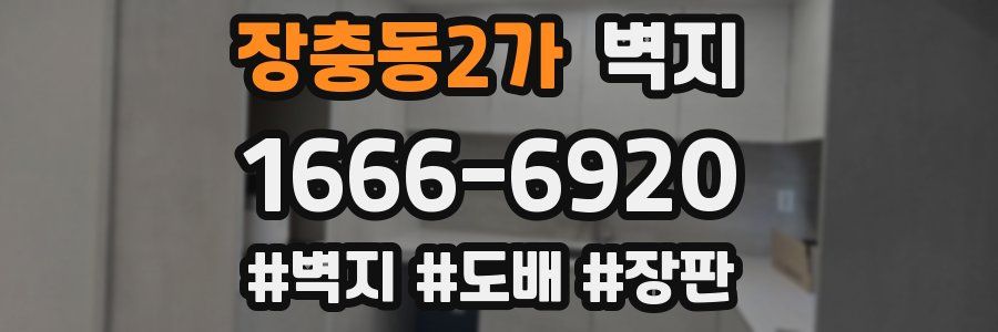 장충동2가 벽지