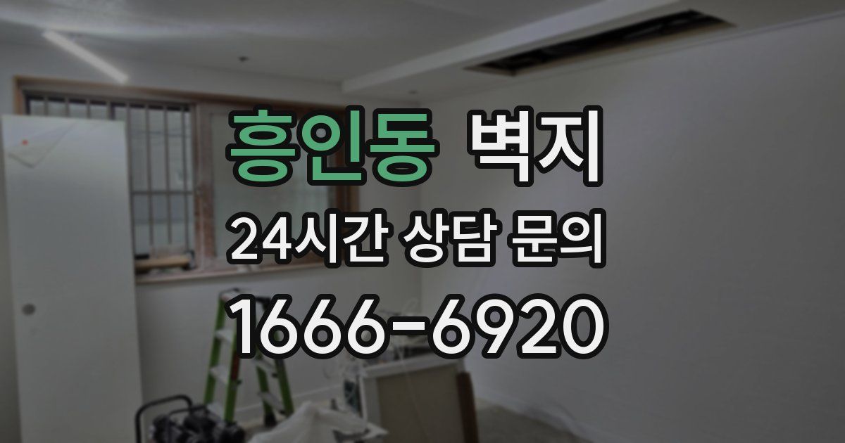 흥인동 벽지