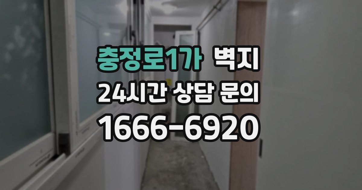 충정로1가 벽지