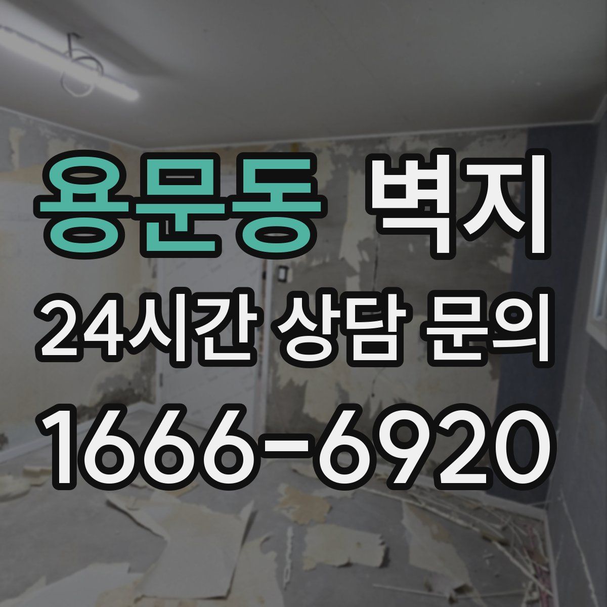 용문동 벽지