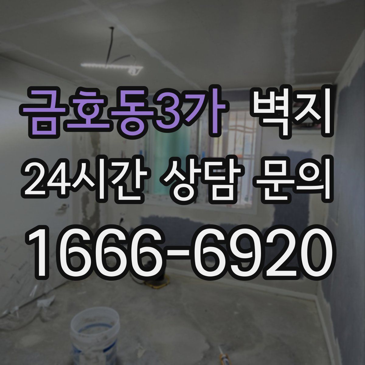 금호동3가 벽지