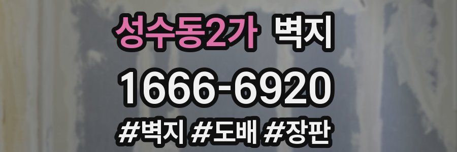 성수동2가 벽지